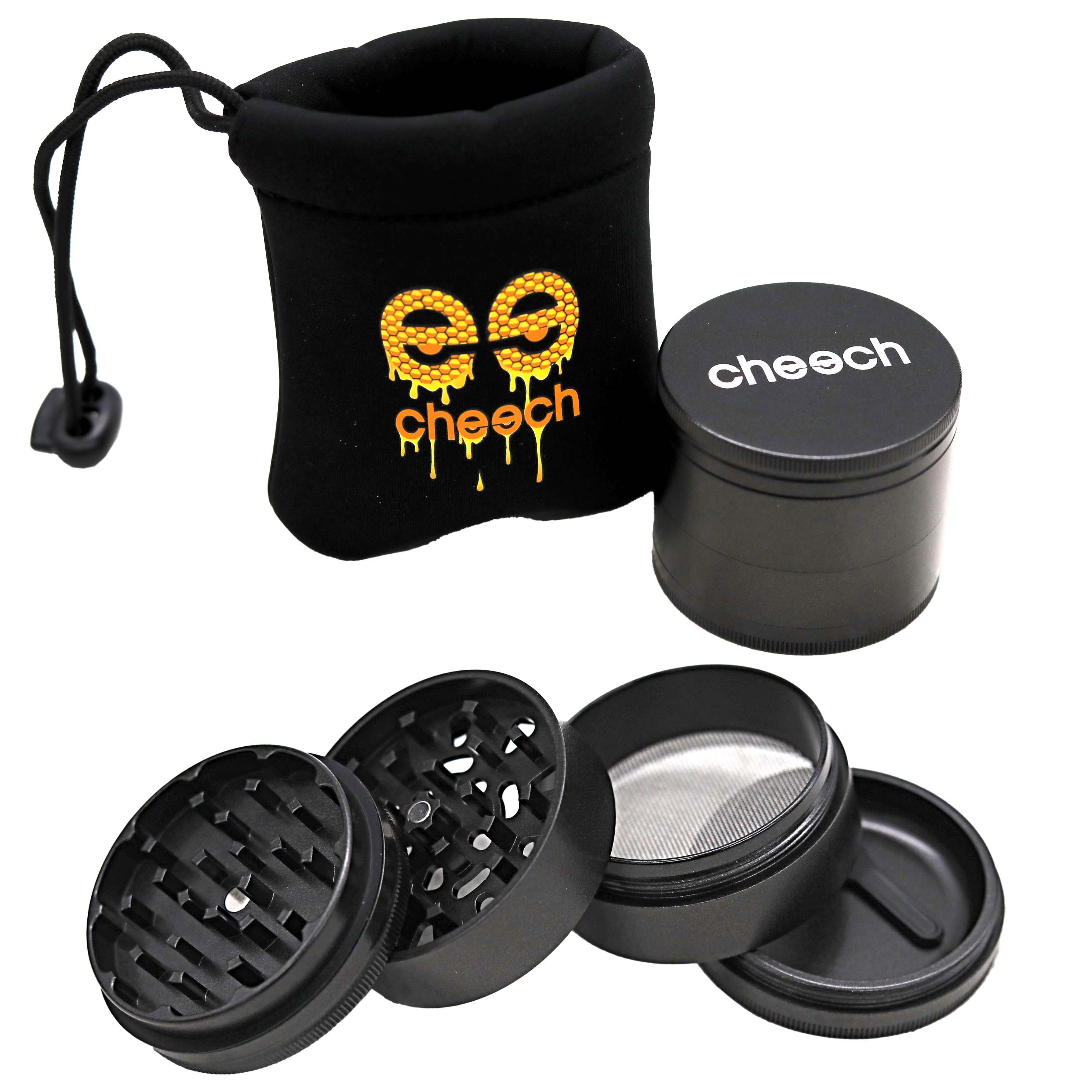 Cheech Non Stick 4 Part Grinder (63C-NS) | 63mm | Assorted Colors product image